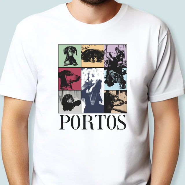 Le Collage Photo: L'Animal Comme Taylor - T-Shirt Pour Hommes