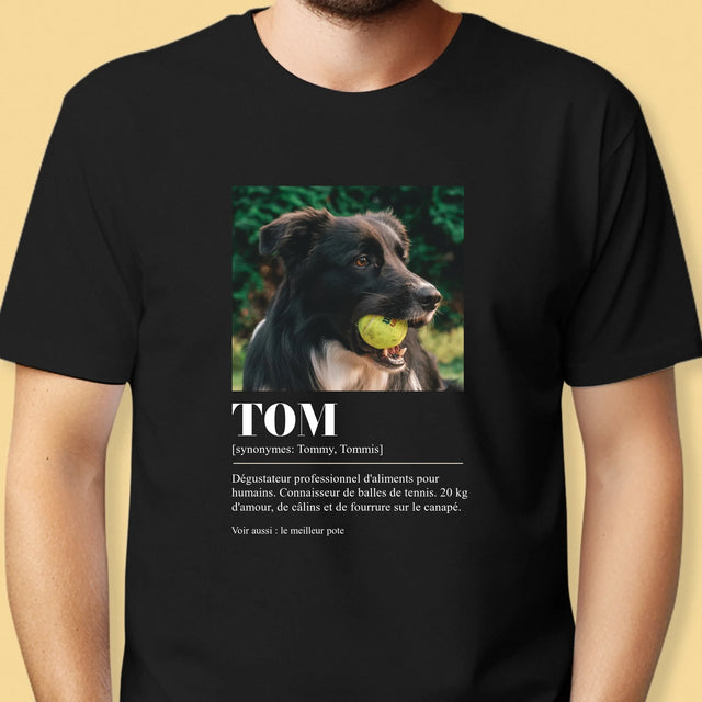 La Photo Et Un Texte: Animal, Définition - T-Shirt Pour Hommes