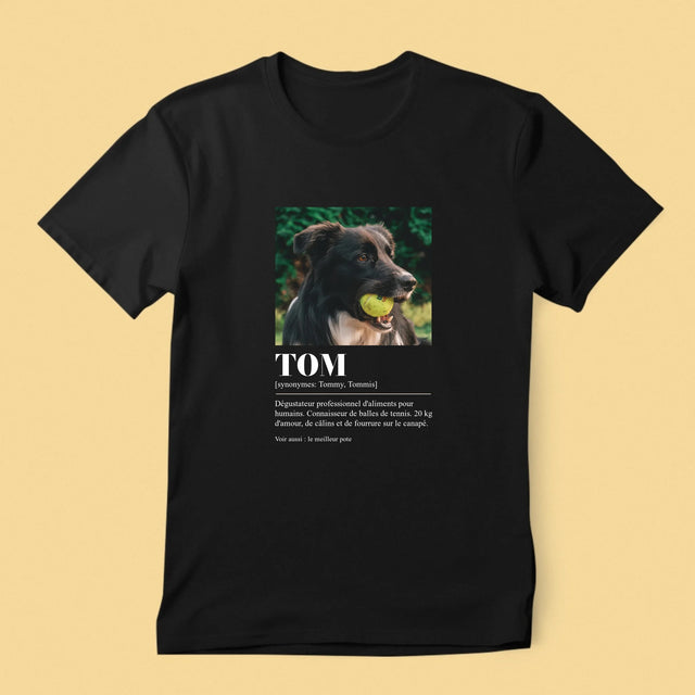 La Photo Et Un Texte: Animal, Définition - T-Shirt Pour Hommes