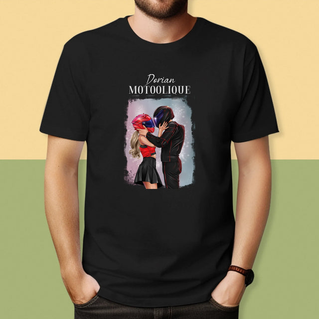 La Création Du Personnage: Motoolique - T-Shirt Pour Hommes