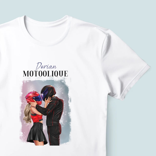 La Création Du Personnage: Motoolique - T-Shirt Pour Hommes