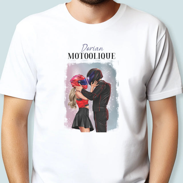 La Création Du Personnage: Motoolique - T-Shirt Pour Hommes