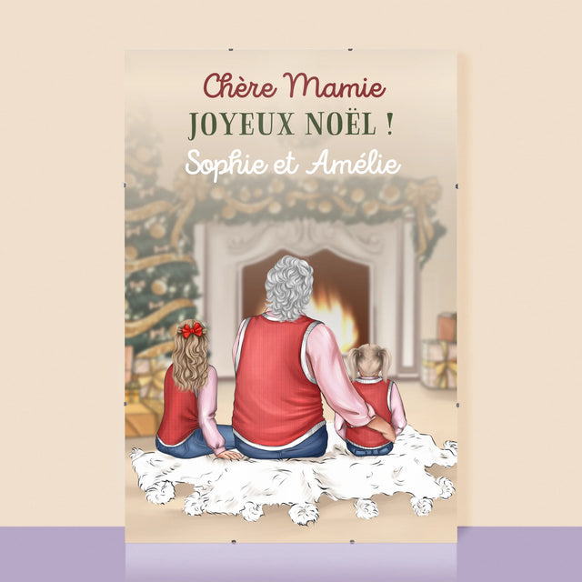 La Création Du Personnage: Chère Mamie Joyeux Noël - Affiche