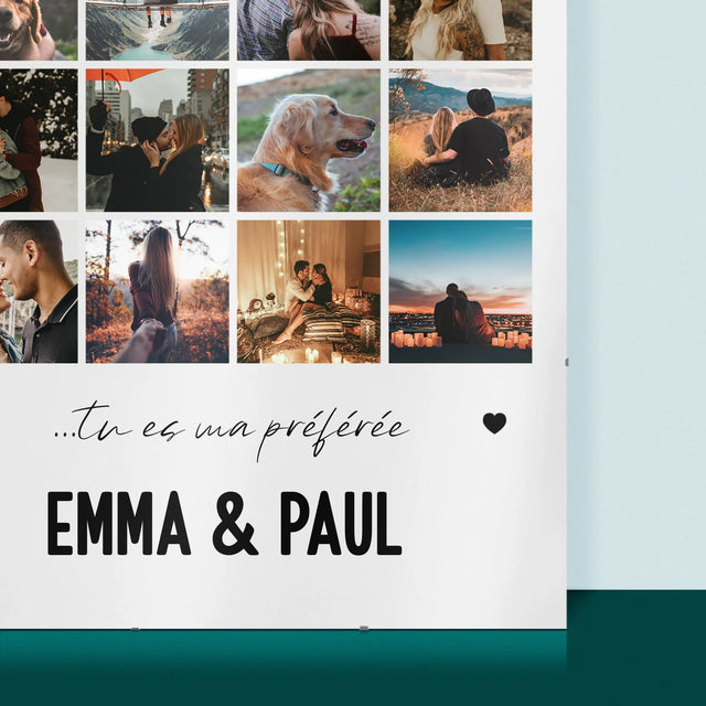 Le Collage Photo: De Toutes Les Personnes Dans Le Monde - Affiche