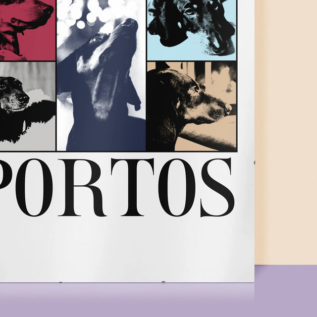 Le Collage Photo: L'Animal Comme Taylor - Affiche