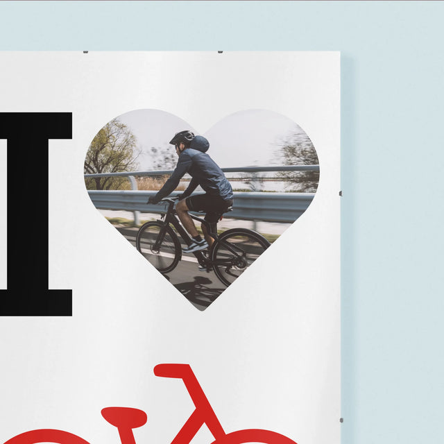 La Photo: I Love Vélo - Affiche