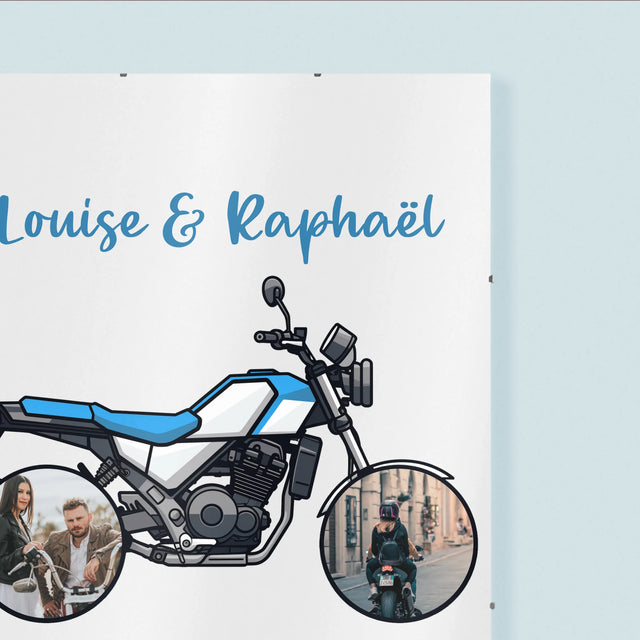 Le Collage Photo: Ensemble À Perte De Vue - Affiche