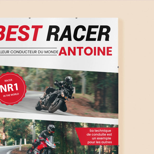 La Couverture De Magazine: Best Racer - Affiche