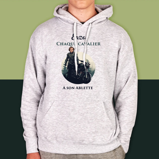 Ton Personnage: Chaque Cavalier - Sweat À Capuche Pour Hommes