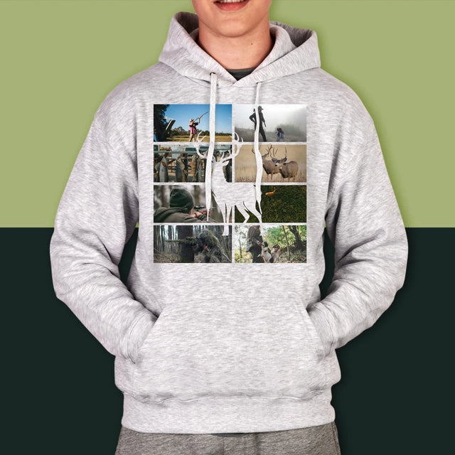 Le Collage Photo: Chasseur - Sweat À Capuche Pour Hommes