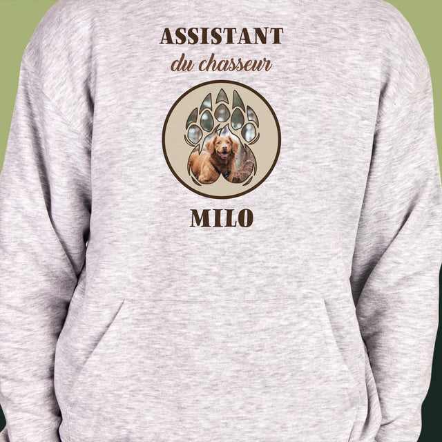 Forme Des Photos: Assistant Du Chasseur - Sweat À Capuche Pour Hommes