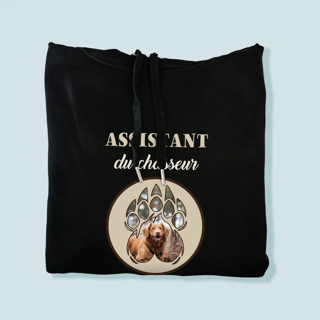 Forme Des Photos: Assistant Du Chasseur - Sweat À Capuche Pour Hommes