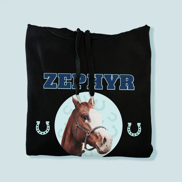 Ton Personnage: Ton Cheval Varsity - Sweat À Capuche Pour Hommes