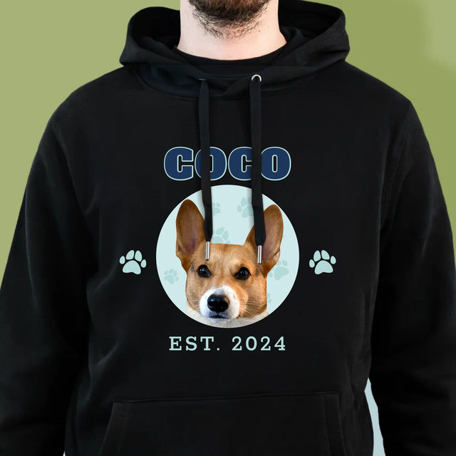 Ton Personnage: Ton Chien Varsity - Sweat À Capuche Pour Hommes