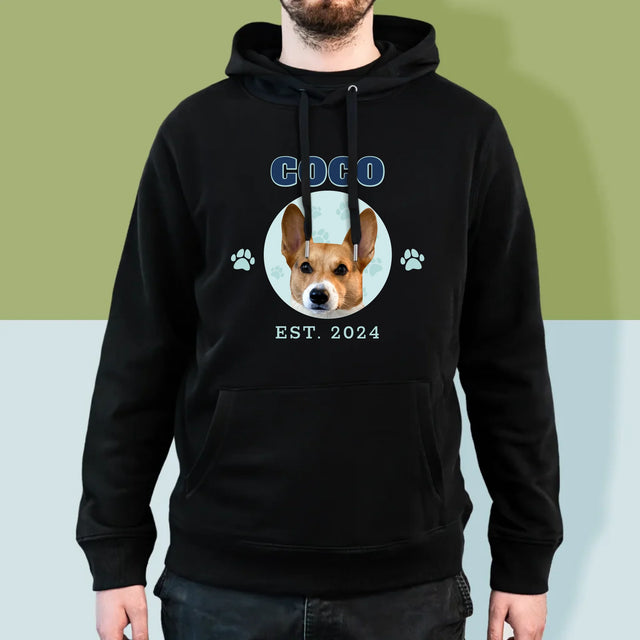 Ton Personnage: Ton Chien Varsity - Sweat À Capuche Pour Hommes
