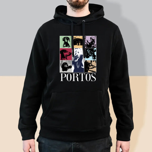 Le Collage Photo: L'Animal Comme Taylor - Sweat À Capuche Pour Hommes