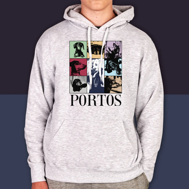 Le Collage Photo: L'Animal Comme Taylor - Sweat À Capuche Pour Hommes