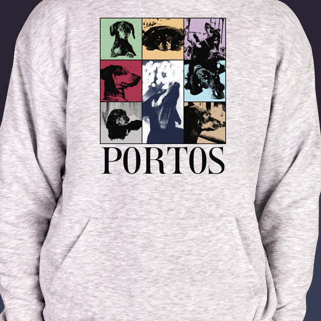 Le Collage Photo: L'Animal Comme Taylor - Sweat À Capuche Pour Hommes