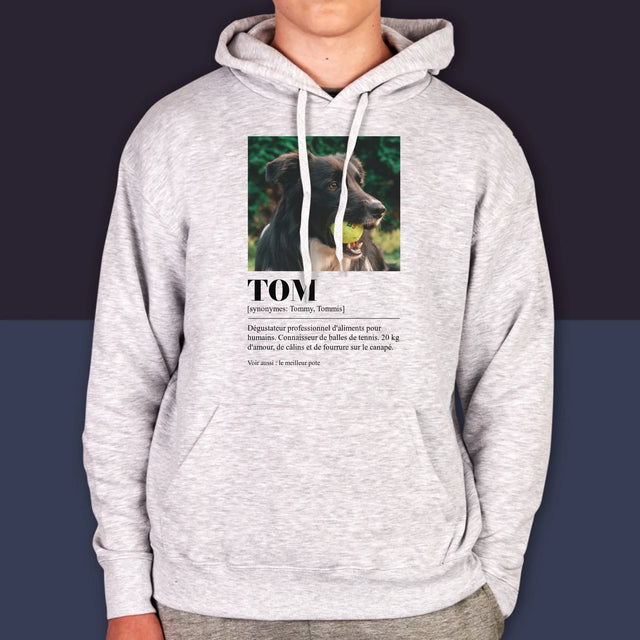 La Photo Et Un Texte: Animal, Définition - Sweat À Capuche Pour Hommes