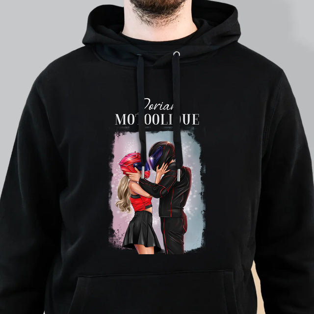 La Création Du Personnage: Motoolique - Sweat À Capuche Pour Hommes