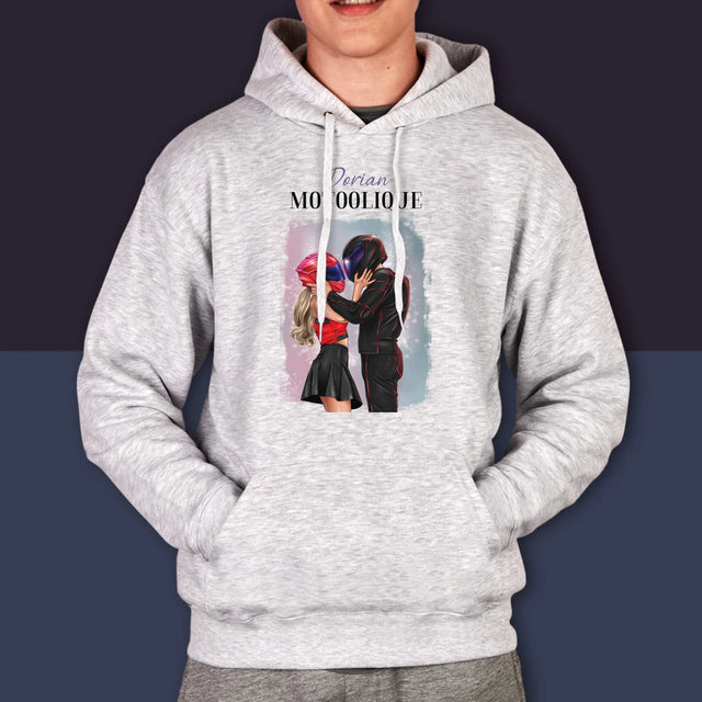 La Création Du Personnage: Motoolique - Sweat À Capuche Pour Hommes