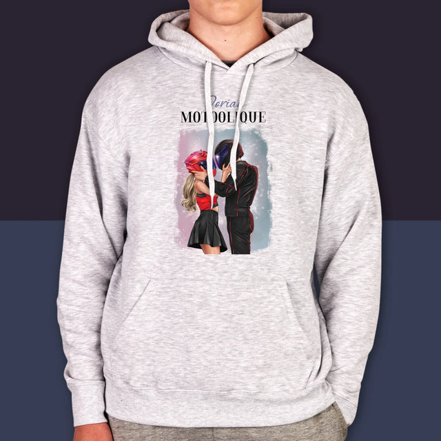 La Création Du Personnage: Motoolique - Sweat À Capuche Pour Hommes