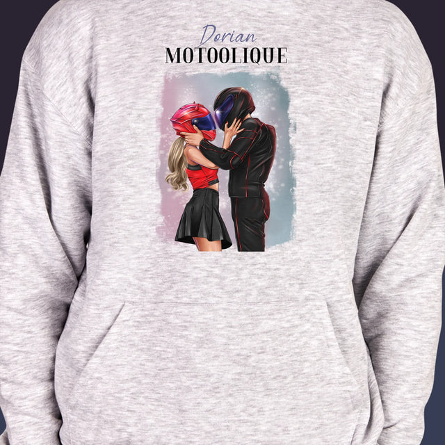 La Création Du Personnage: Motoolique - Sweat À Capuche Pour Hommes
