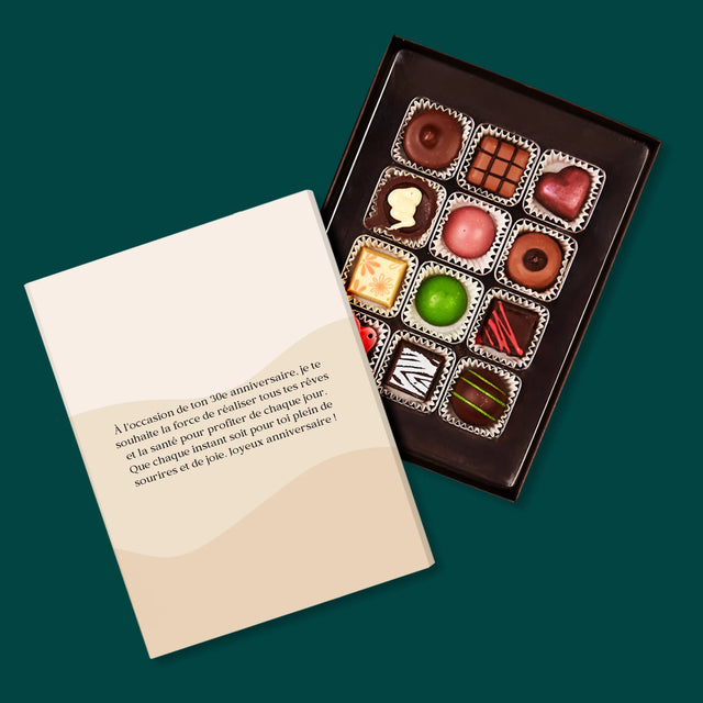 Collage Photo De Lettre: 30 Anniversaire - Pralines