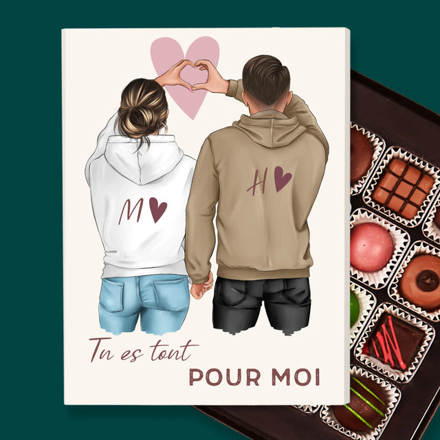 La Création Du Personnage: Couple  Cœur - Pralines