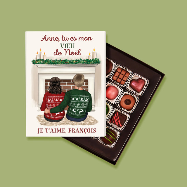 La Création Du Personnage: Couple De Noël - Pralines