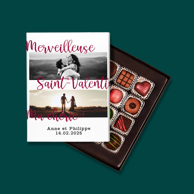 Le Collage Photo: Merveilleuse Saint-Valentin - Pralines