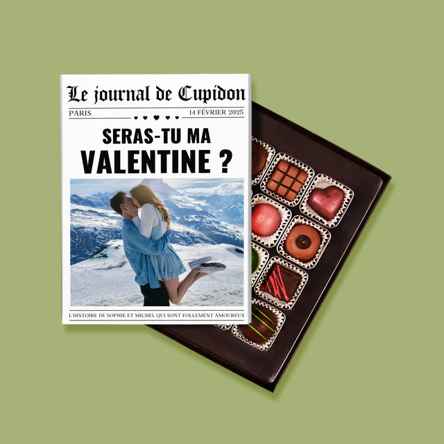La Couverture De Magazine: Journal De La Saint-Valentin - Pralines