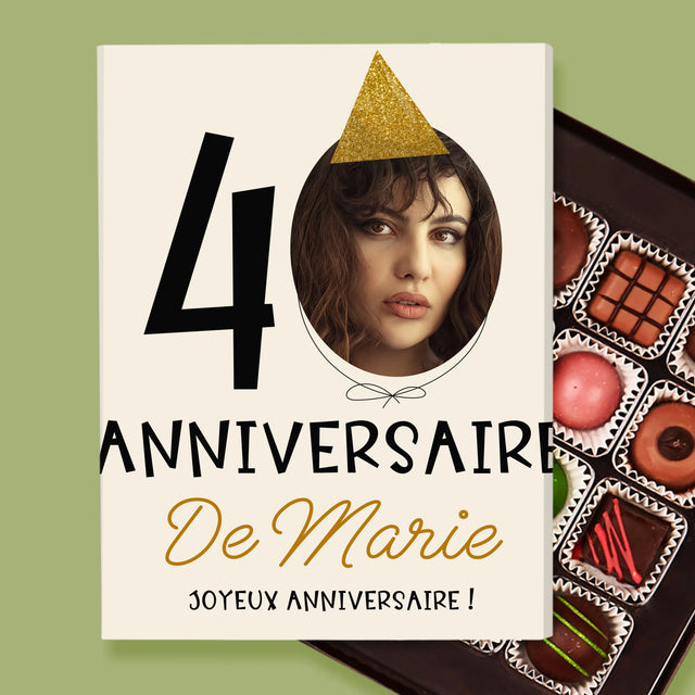 La Photo Et Un Texte: Chapeau Le 40E Anniversaire - Pralines
