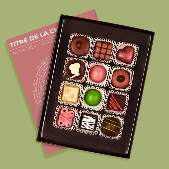 La Photo Et Un Texte: Notre Chanson Disque Vinyle - Pralines