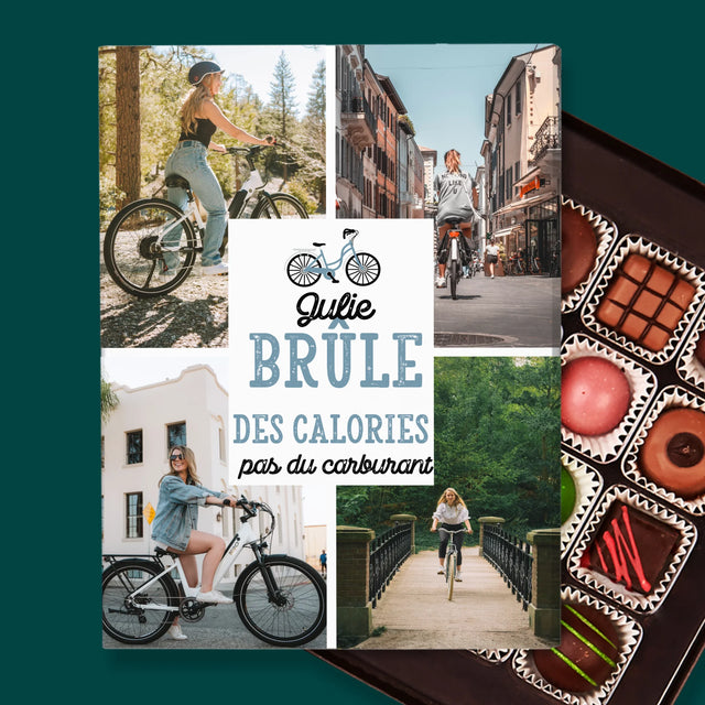 Le Collage Photo: Brûle Des Calories, Pas Du Carburant - Pralines