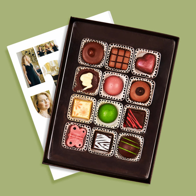 Forme Des Photos: 50 Anniversaire Vœux - Pralines