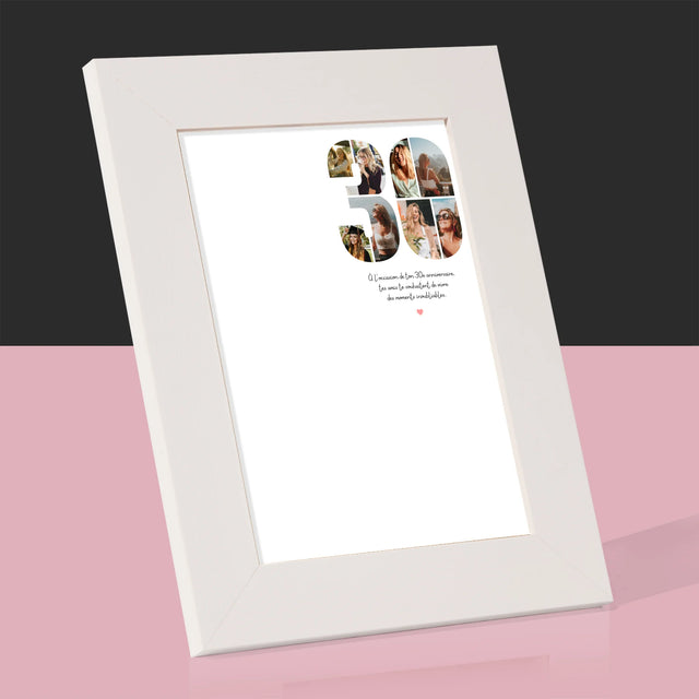 Collage de photos : 30 ans de photos numériques - Cadre photo | FR