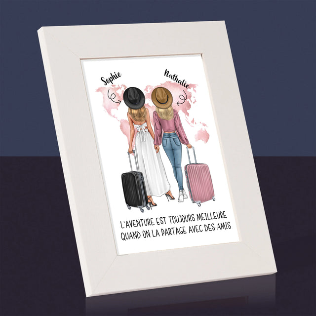 La Création Du Personnage: Famille De Noël - Cadre Photo 