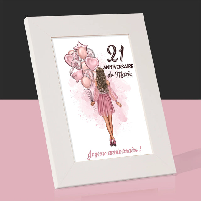 La Création Du Personnage: Amies De L'Hiver - Cadre Photo 