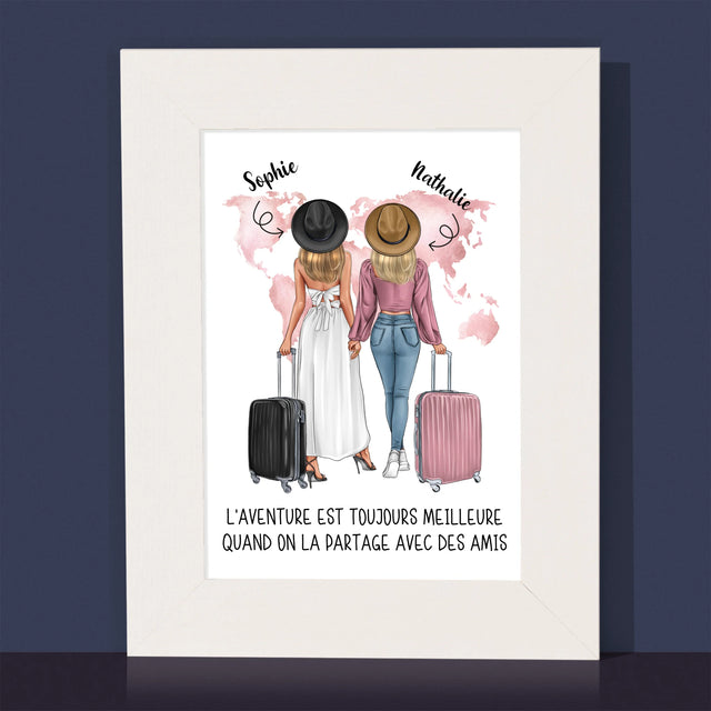 La Création Du Personnage: Famille De Noël - Cadre Photo 