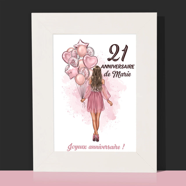 La Création Du Personnage: Amies De L'Hiver - Cadre Photo 