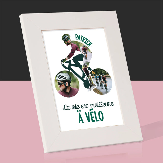 La Photo Et Un Texte: Votre Chanson Code Qr  - Cadre Photo 