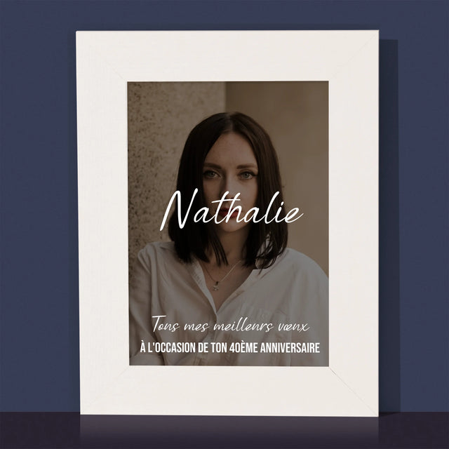 La Photo Et Un Texte: Spotify Avec Vos Photos Et Votre Code Qr - Cadre Photo 