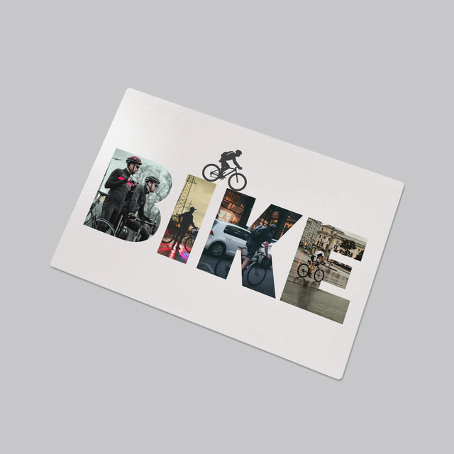 Collage Photo De Lettre: Bike - Sous-Main Bureau