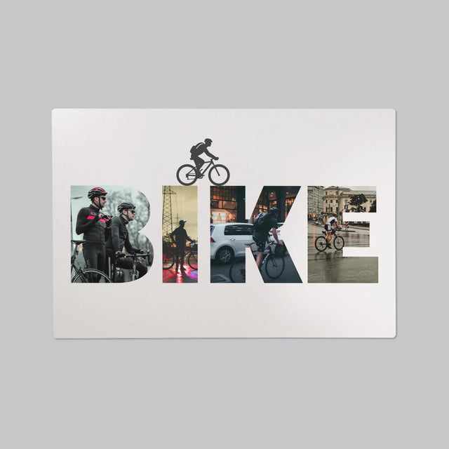Collage Photo De Lettre: Bike - Sous-Main Bureau