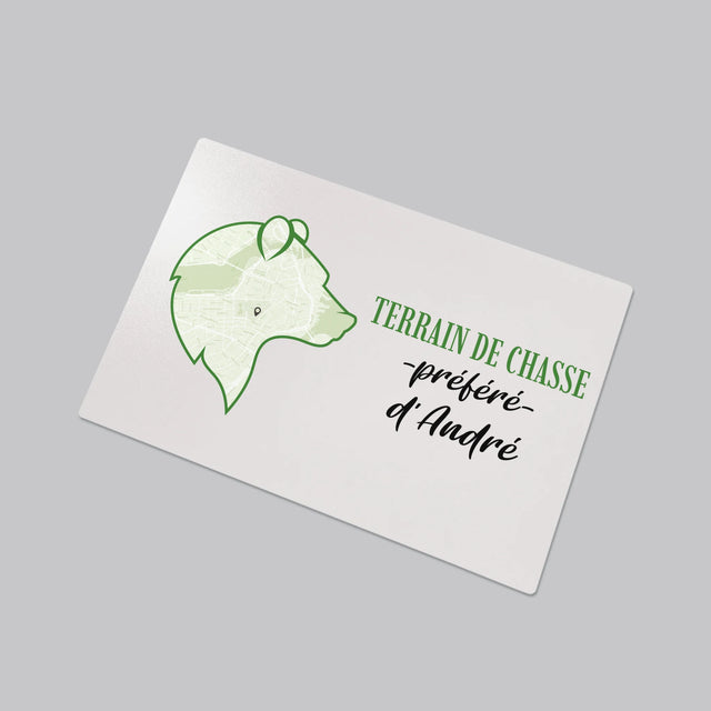 Le Plan De Ville: Terrain De Chasse Préféré - Sous-Main Bureau