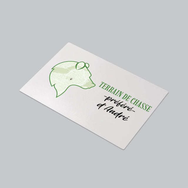 Le Plan De Ville: Terrain De Chasse Préféré - Sous-Main Bureau