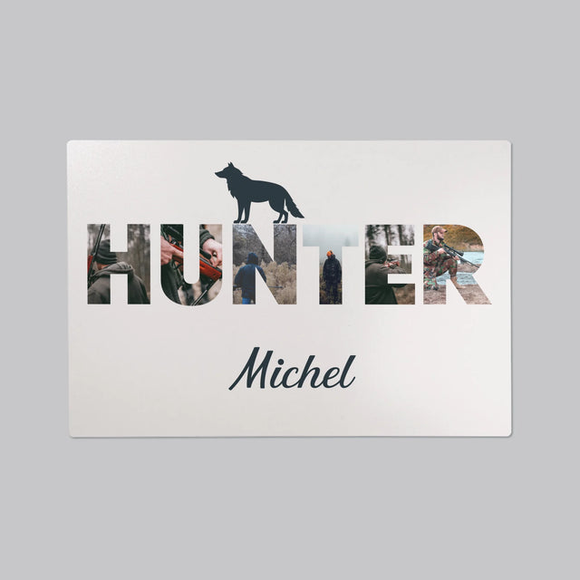 Collage Photo De Lettre: Hunter - Sous-Main Bureau