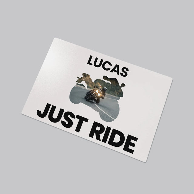 Forme Des Photos: Just Ride - Sous-Main Bureau