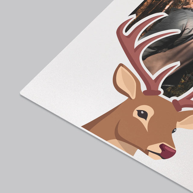 La Photo Et Un Texte: Le Cerf - Sous-Main Bureau